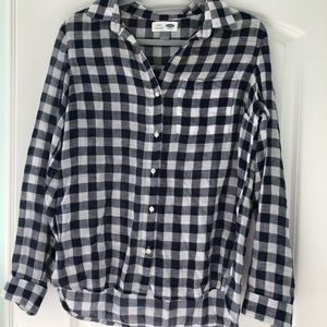 Old navy gingham shirt